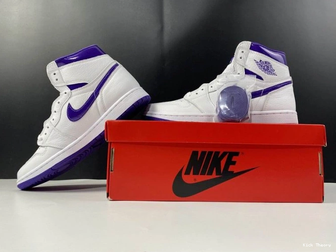 Kick Theory RETRO HIGH CD0461-151 JORDAN PURPLE 1 COURT AIR 0708